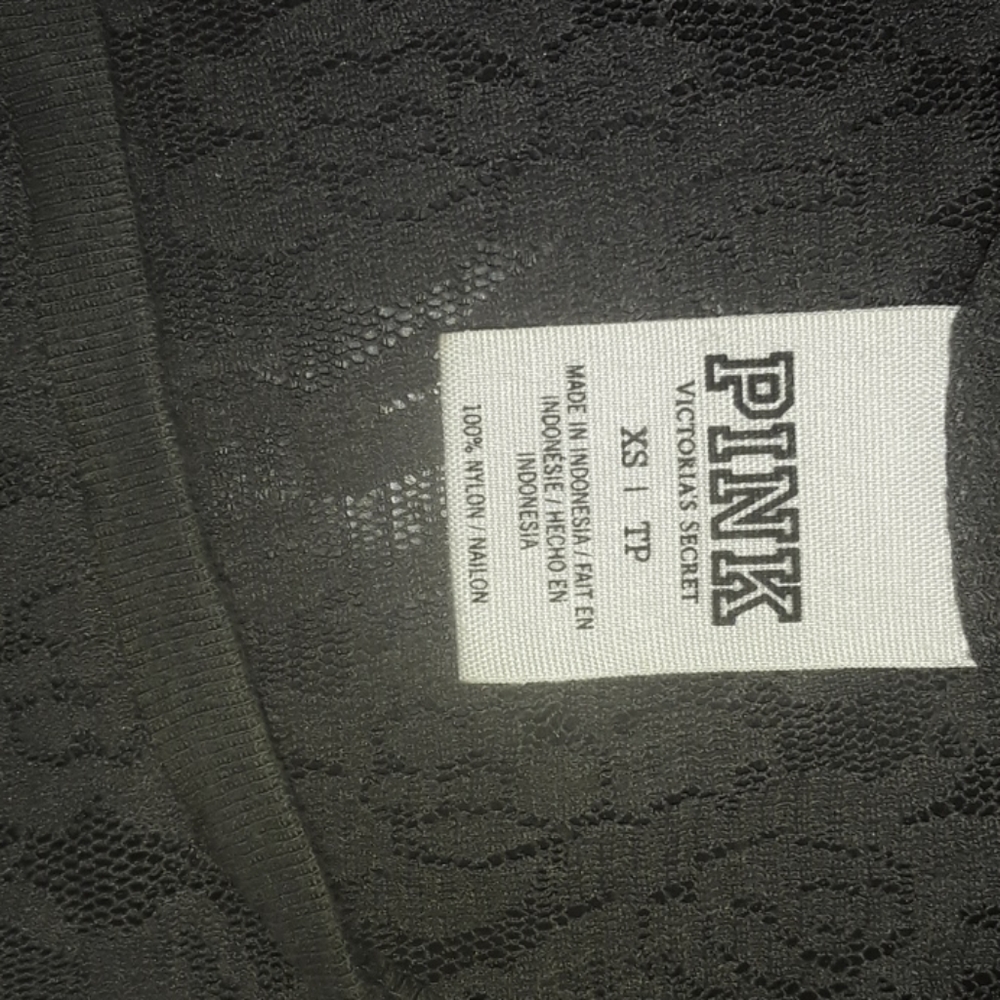 See through pink long sleeve